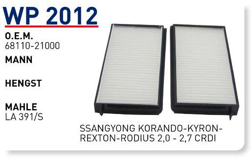 SSANGYONG KORANDO-KYRON-REXTON-RODİUS 2,0 - 2,7 CRDİ